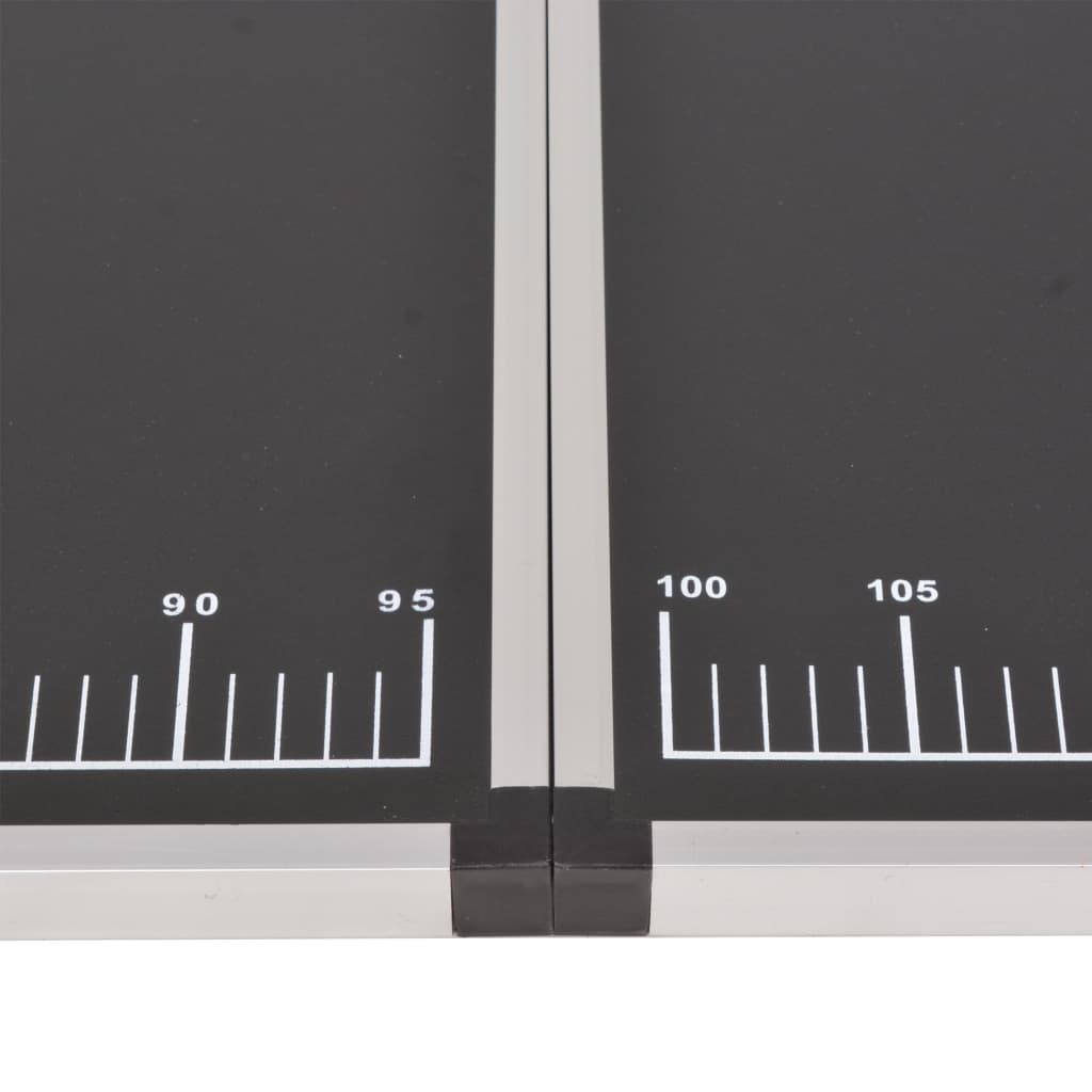 vidaXL salokāms galds līmēšanai, 200x60x78 cm, MDF, alumīnijs