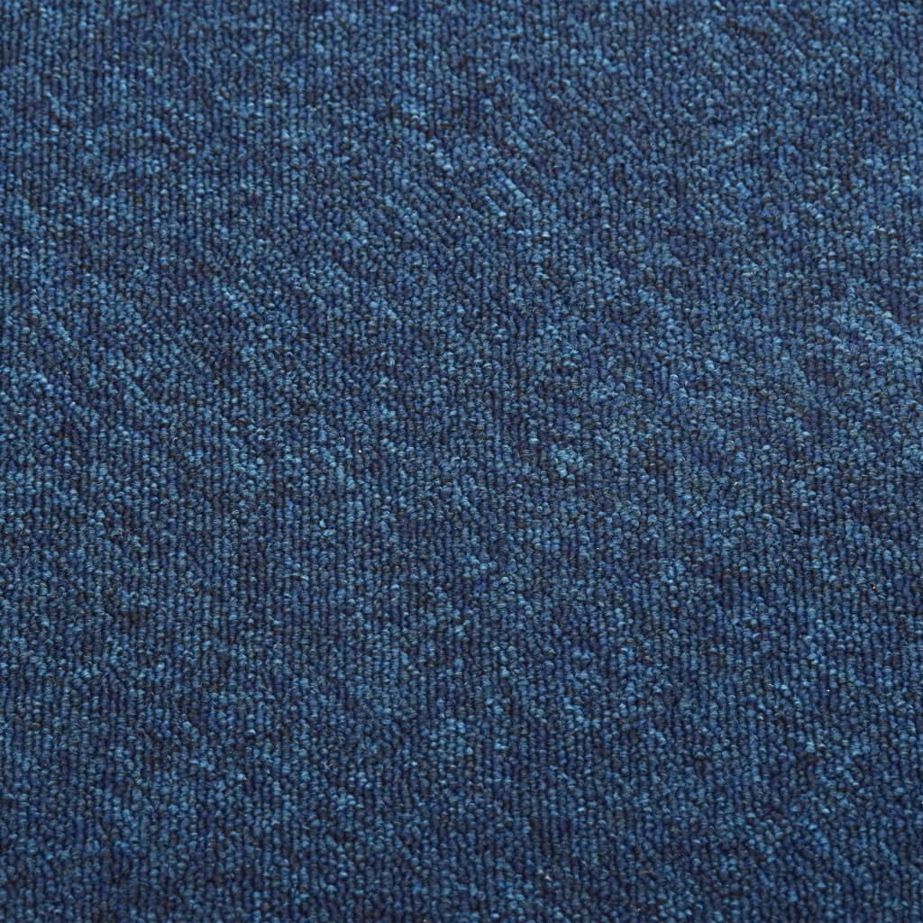 vidaXL paklājflīzes, 20 gab., 5 m², 50x50 cm, tumši zilas