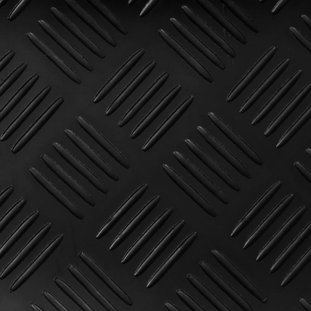 vidaXL grīdas paklājs, neslīdoša gumija, 1,5x2 m, 3 mm, šunu raksts