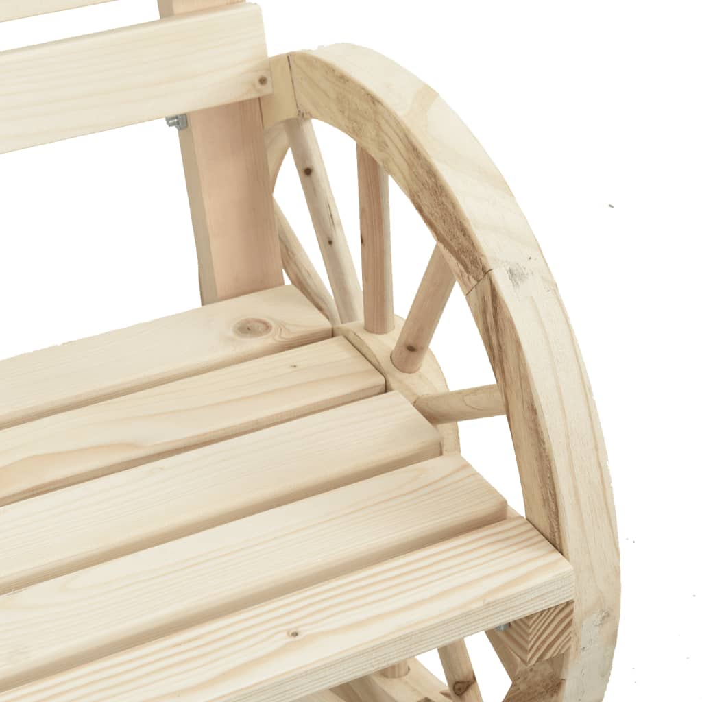 vidaXL dārza krēsls, 58x58x78,5 cm, egles masīvkoks