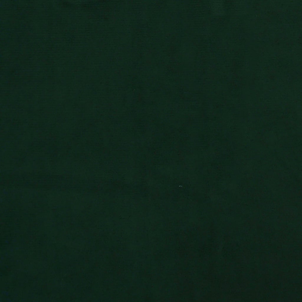 vidaXL kājsoliņš, 78x56x32 cm, tumši zaļš samts