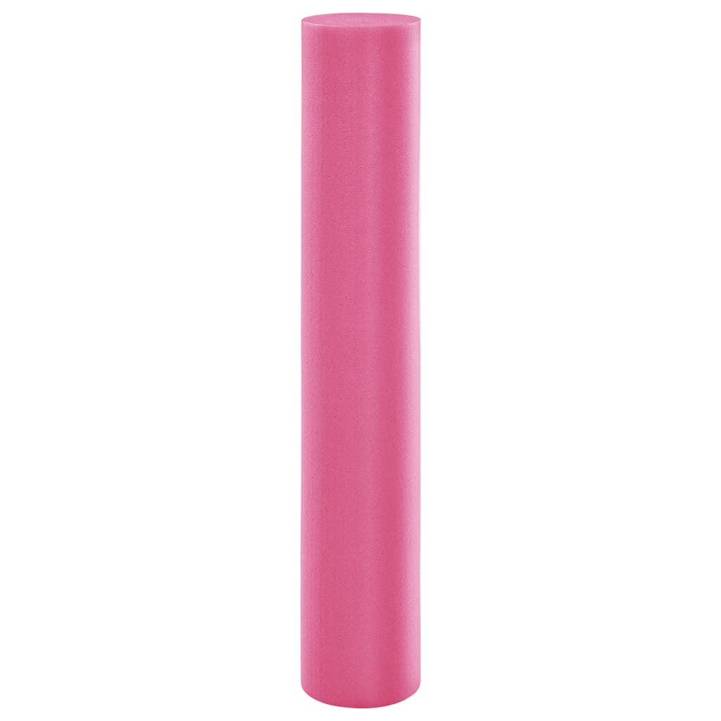 vidaXL jogas putu rullis, 15x90 cm, EPE, rozā