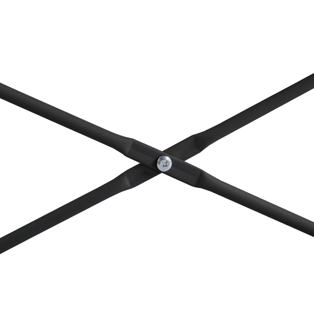 vidaXL datorgalds, 110x60x70 cm, skaidu plāksne, melns