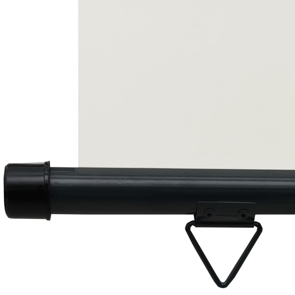 vidaXL balkona sānu markīze, krēmkrāsas, 80x250 cm