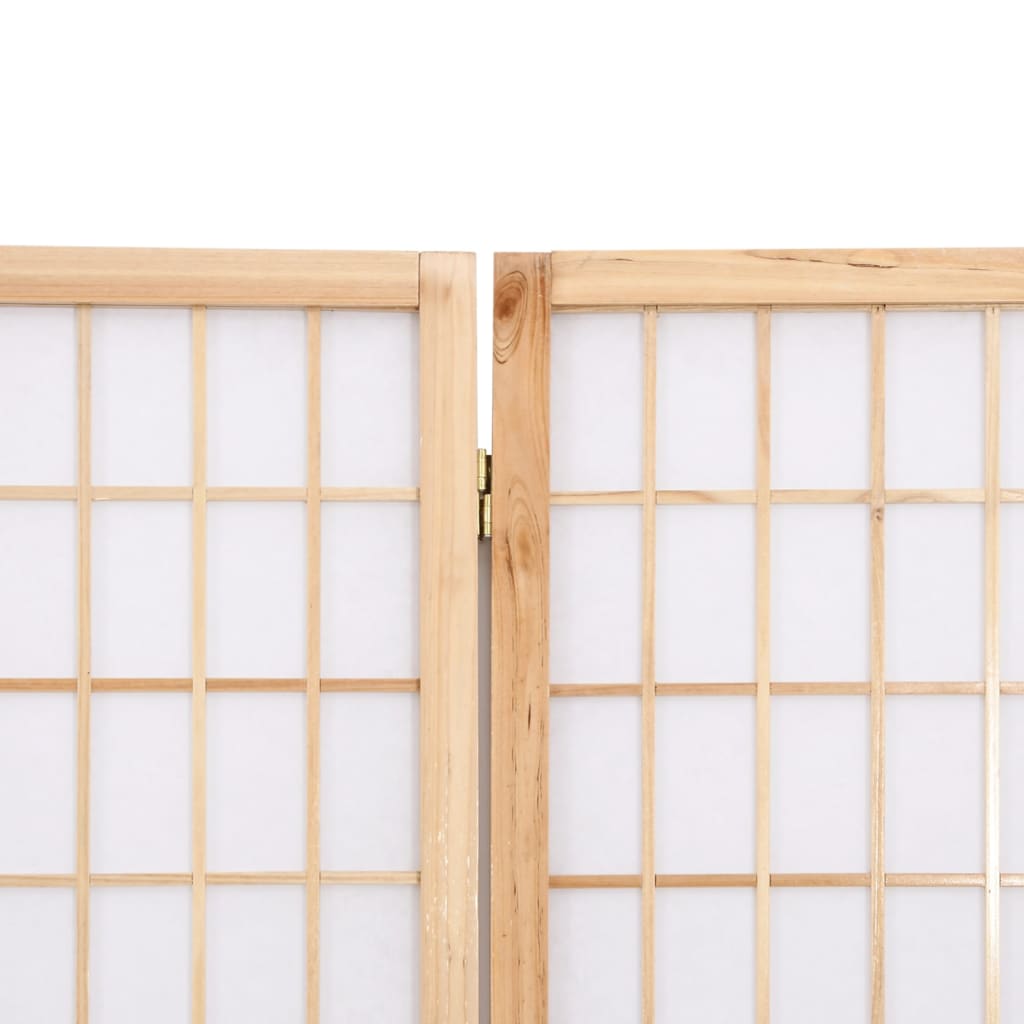 vidaXL aizslietnis, 3 paneļi, salokāms, 120x170cm, japāņu stils