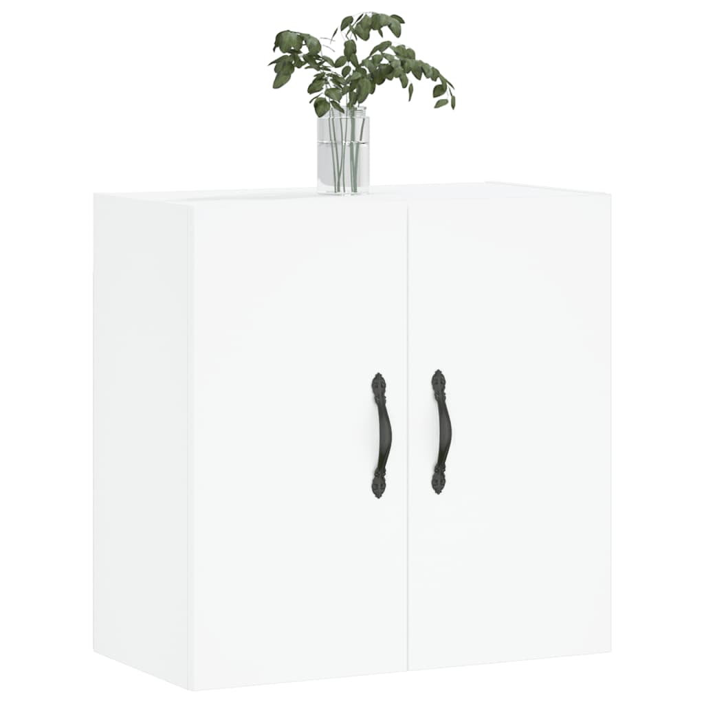vidaXL sienas skapītis, balts, 60x31x60 cm, inženierijas koks