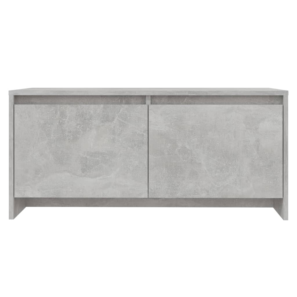 vidaXL kafijas galdiņš, betona pelēks, 90x50x41,5 cm, skaidu plāksne