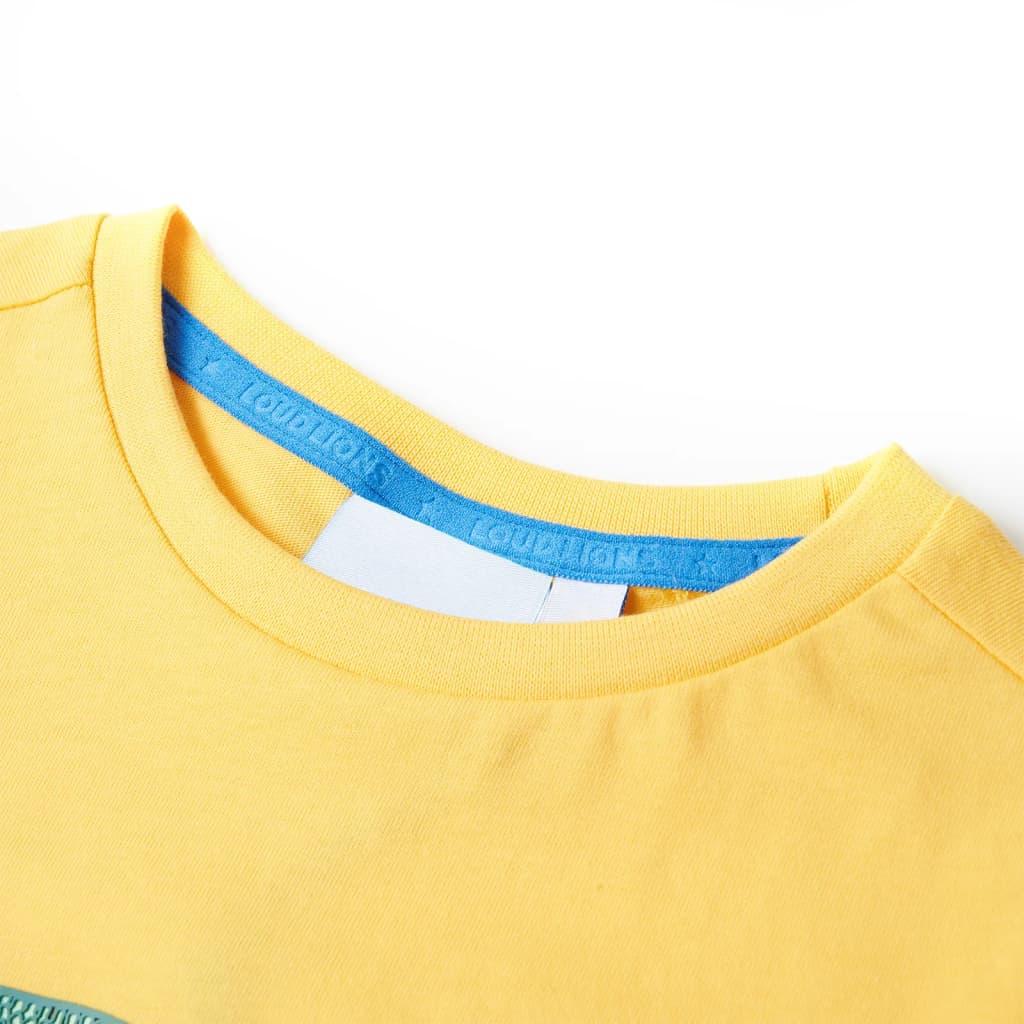 Bērnu T-krekls, dzeltenbrūns, 92