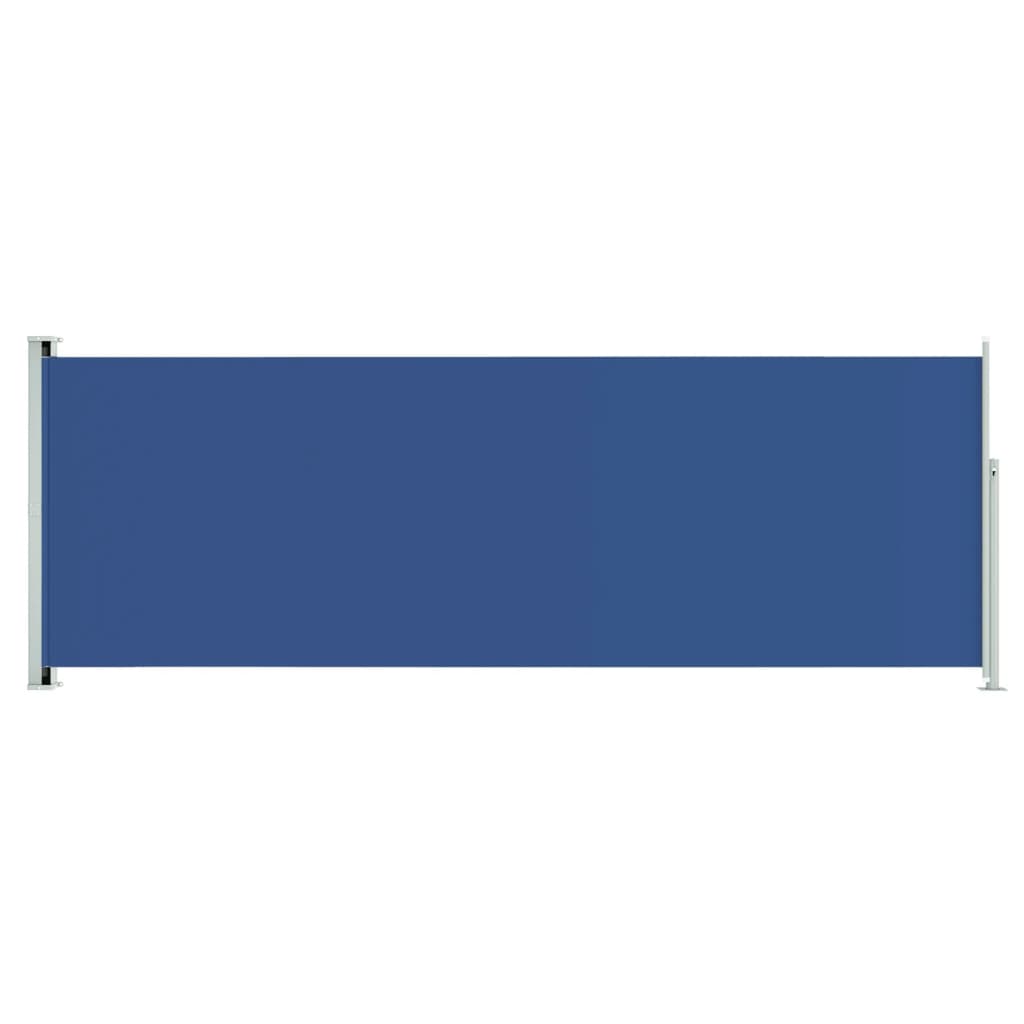 vidaXL izvelkama sānu markīze, 220x600 cm, zila