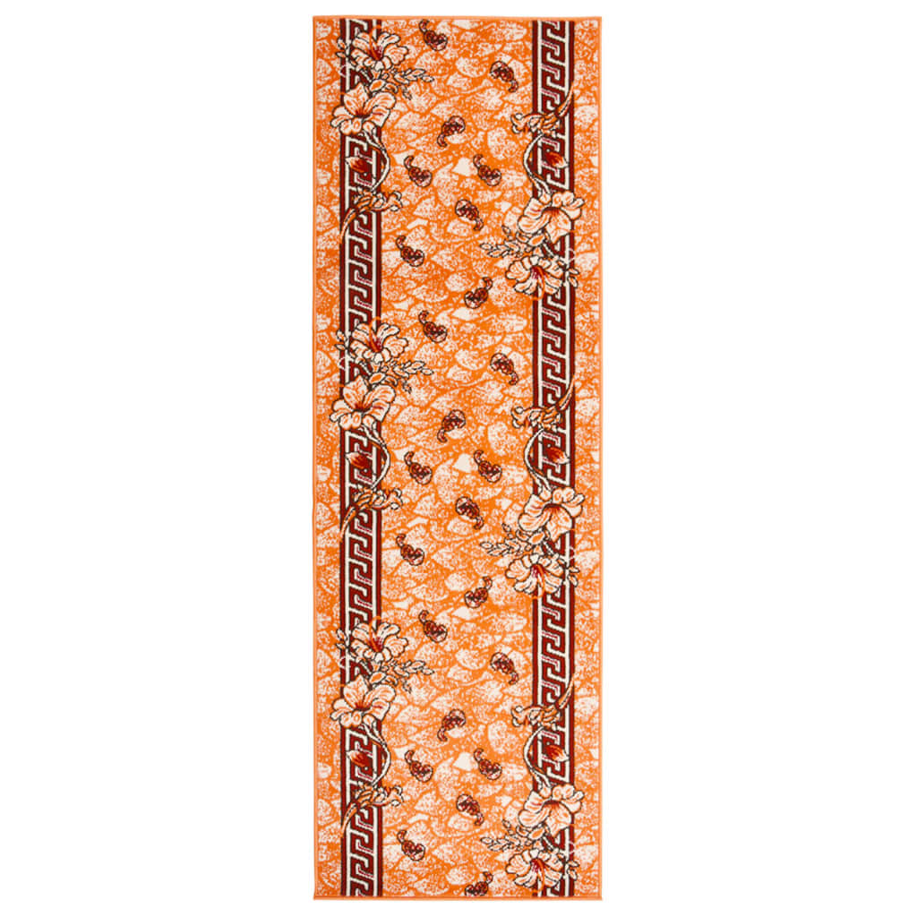 vidaXL paklāja celiņš, BCF, sarkanbrūns, 80x250 cm