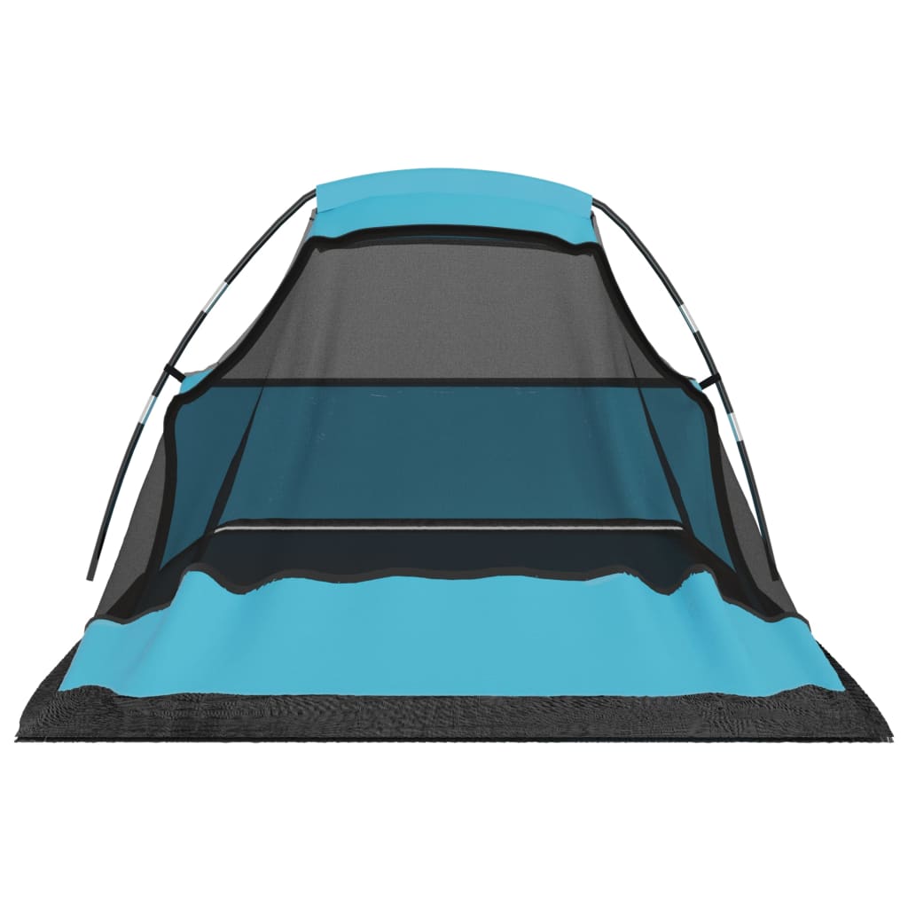 vidaXL telts, 317x240x100 cm, zila