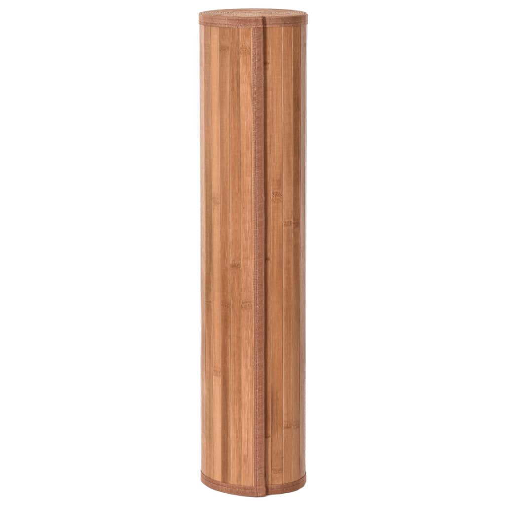 vidaXL paklājs, taisnstūra forma, dabīga krāsa, 80x200 cm, bambuss