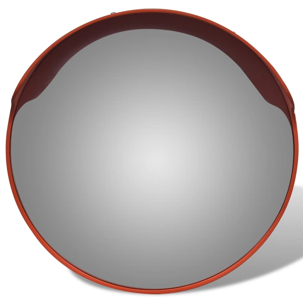 Izliekts satiksmes spogulis, PC plastmasa, oranžs, 45 cm