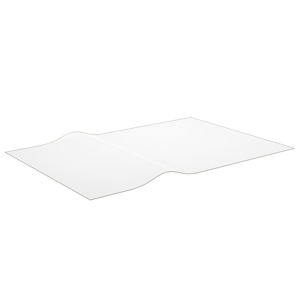 vidaXL galda aizsargsegums, caurspīdīgs, 140x90 cm, 2 mm, PVC