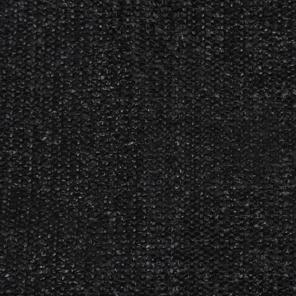 vidaXL āra ruļļu žalūzijas, 60x140 cm, melnas