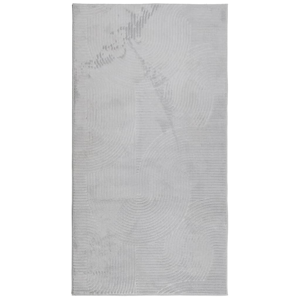 vidaXL paklājs IZA, īsa spalva, skandināvu stils, pelēks, 80x150 cm