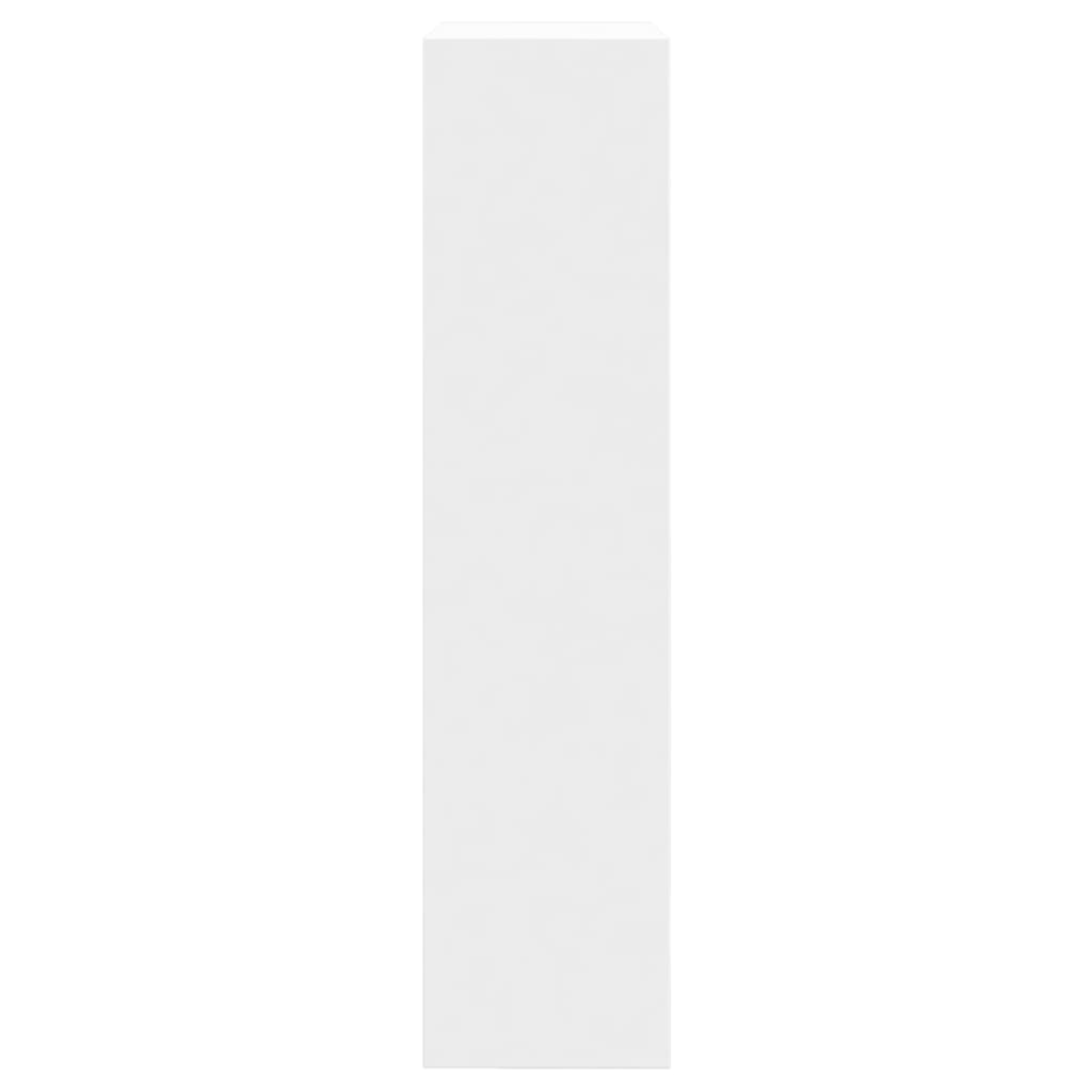vidaXL apavu skapītis, balts, 60x21x87,5 cm, inženierijas koks