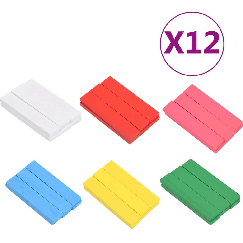 vidaXL koka kluču komplekts, 150 gab., krāsaini, masīvkoks