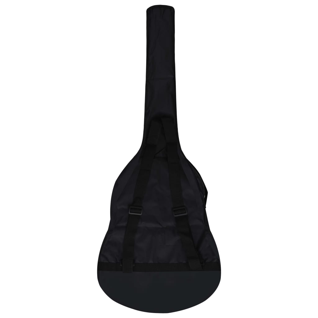 vidaXL klasiskā ģitāra iesācējiem un bērniem, ar somu, 1/2, 34", melna