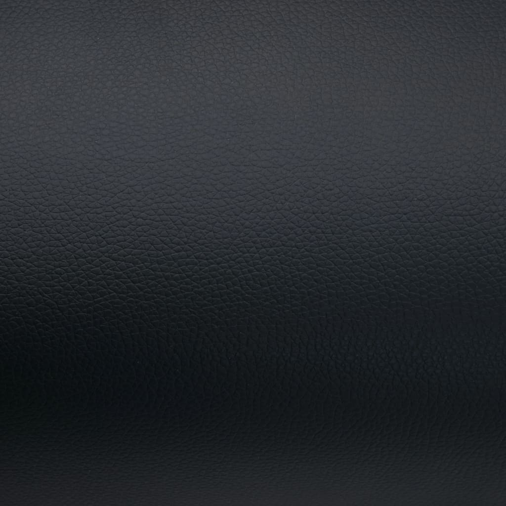vidaXL TV masāžas krēsls, melna mākslīgā āda