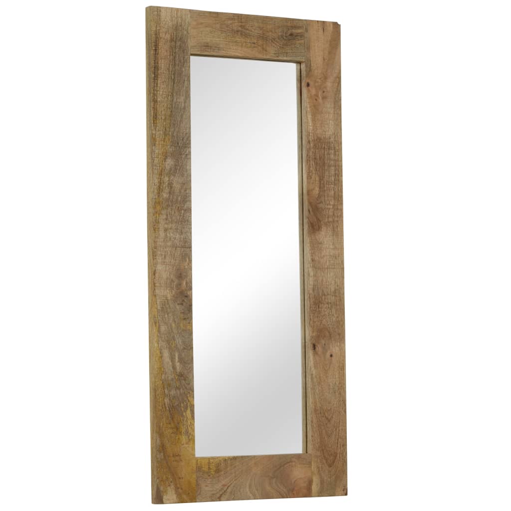 vidaXL spogulis, 50x110 cm, mango masīvkoks