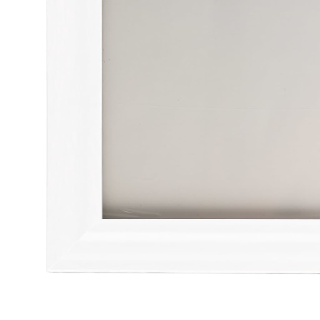 vidaXL foto rāmji, 3 gab., sienai vai galdam, balti, 70x90 cm, MDF