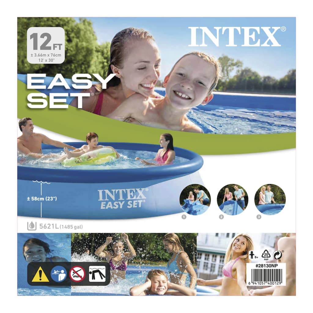 Intex baseins Easy Set, 366x76 cm, 28130NP