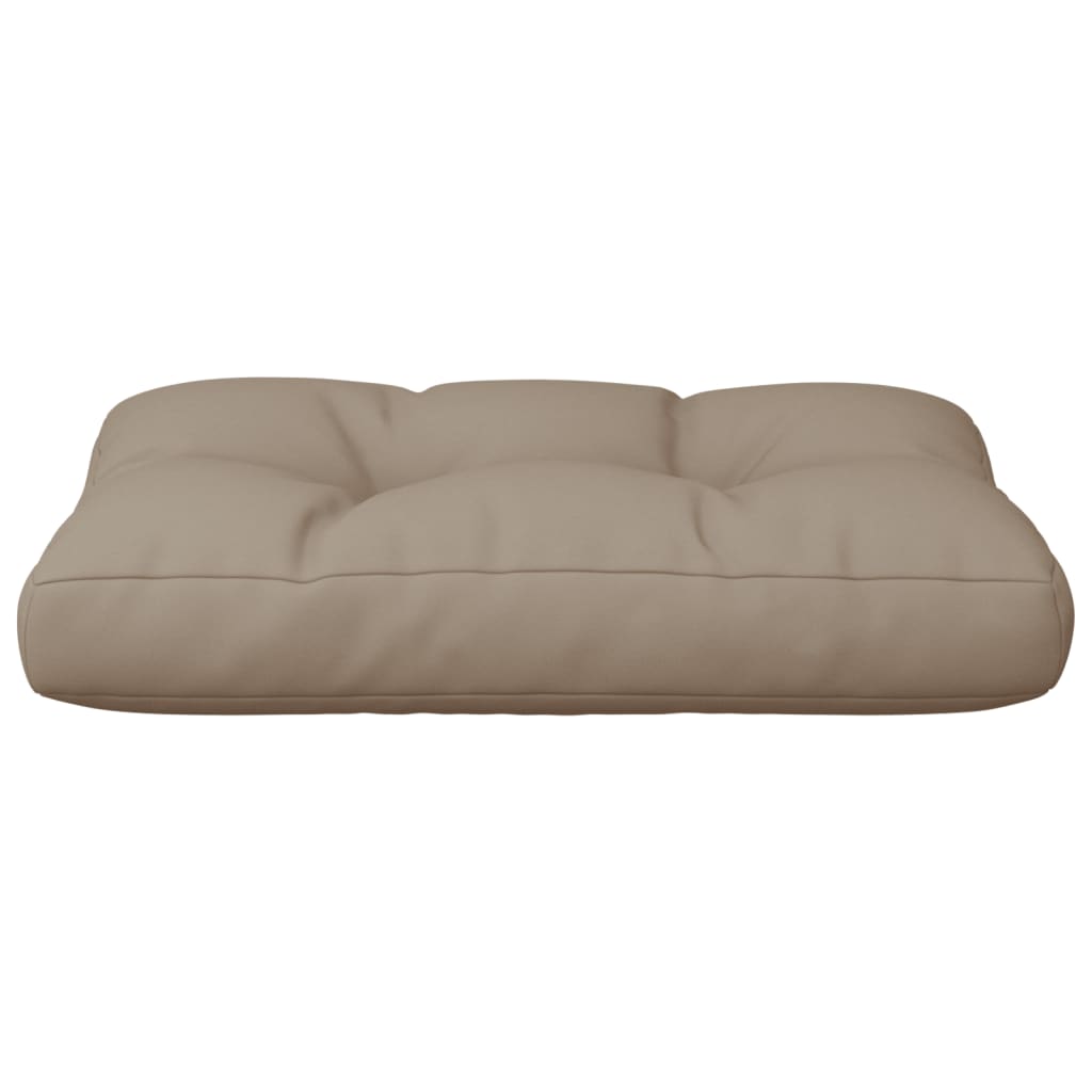 vidaXL palešu dīvāna matracis, 50x40x10 cm, pelēkbrūns