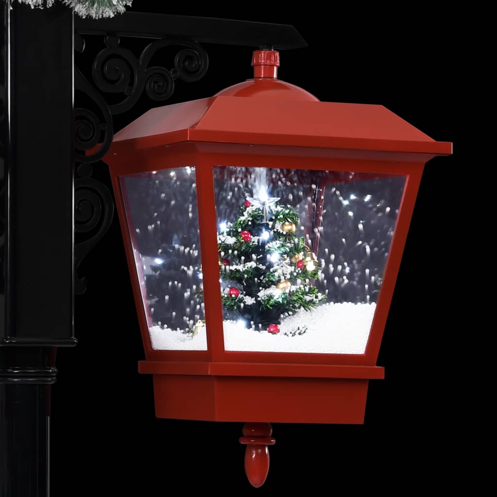 vidaXL Ziemassvētku ielas lampa ar salavecīti, 81x40x188 cm, PVC