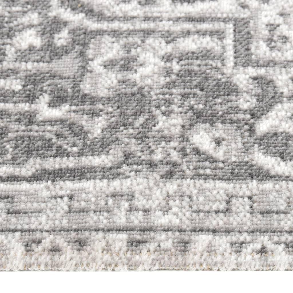 vidaXL āra paklājs, plakani austs, 80x250 cm, gaiši pelēks