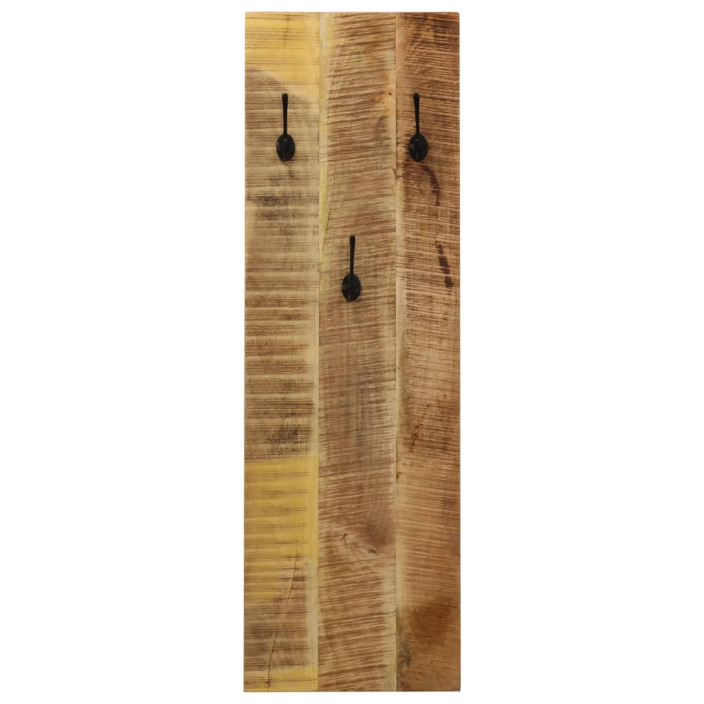 vidaXL sienas drēbju pakaramie, 2 gab., 36x110x3 cm, mango masīvkoks