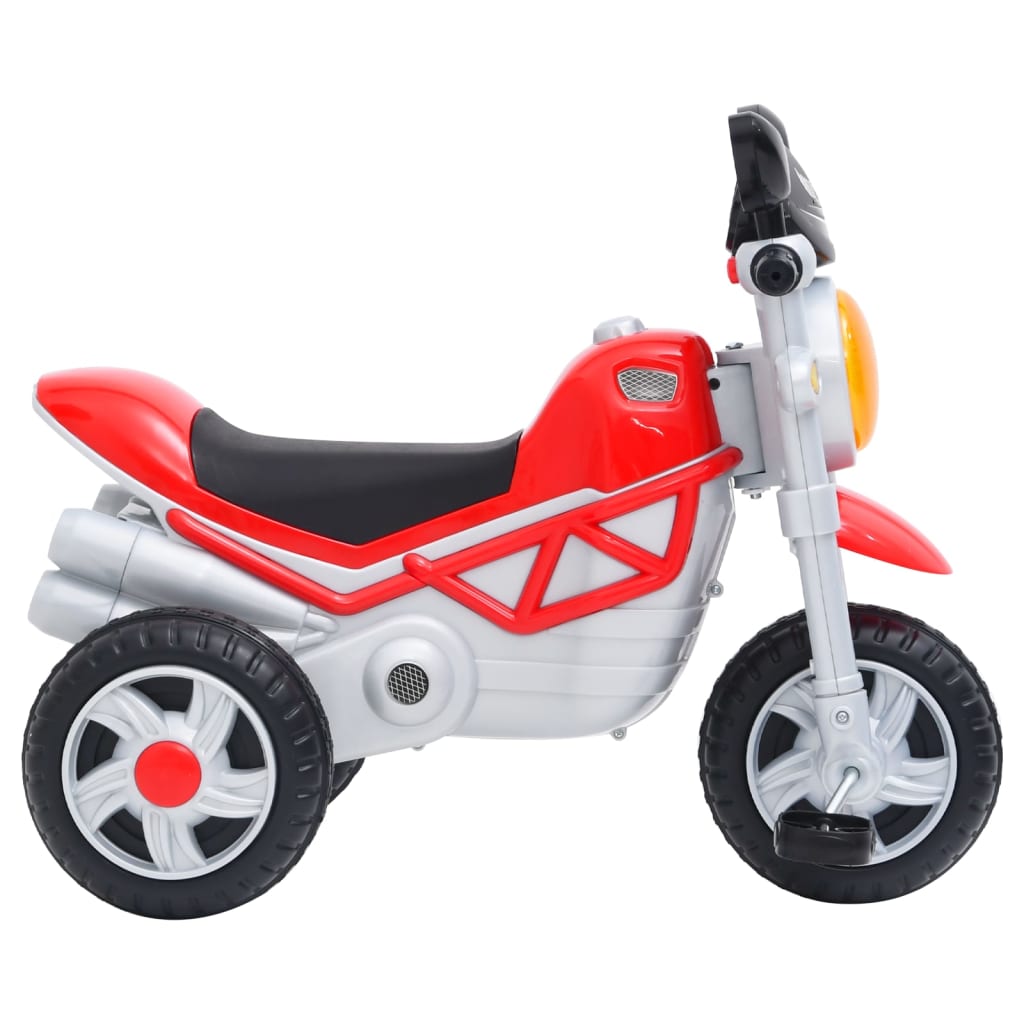 vidaXL bērnu tricikls, sarkans