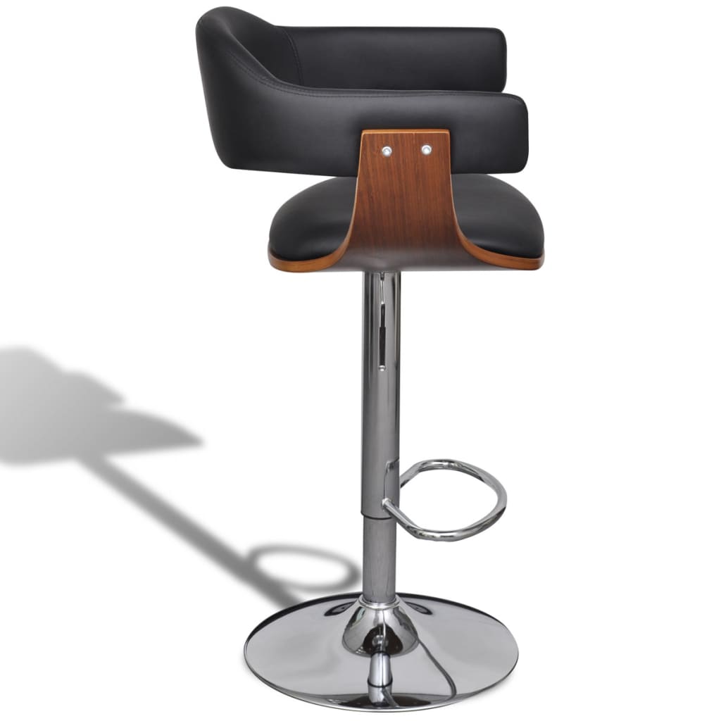 vidaXL bāra krēsli, 2 gab., mākslīgā āda