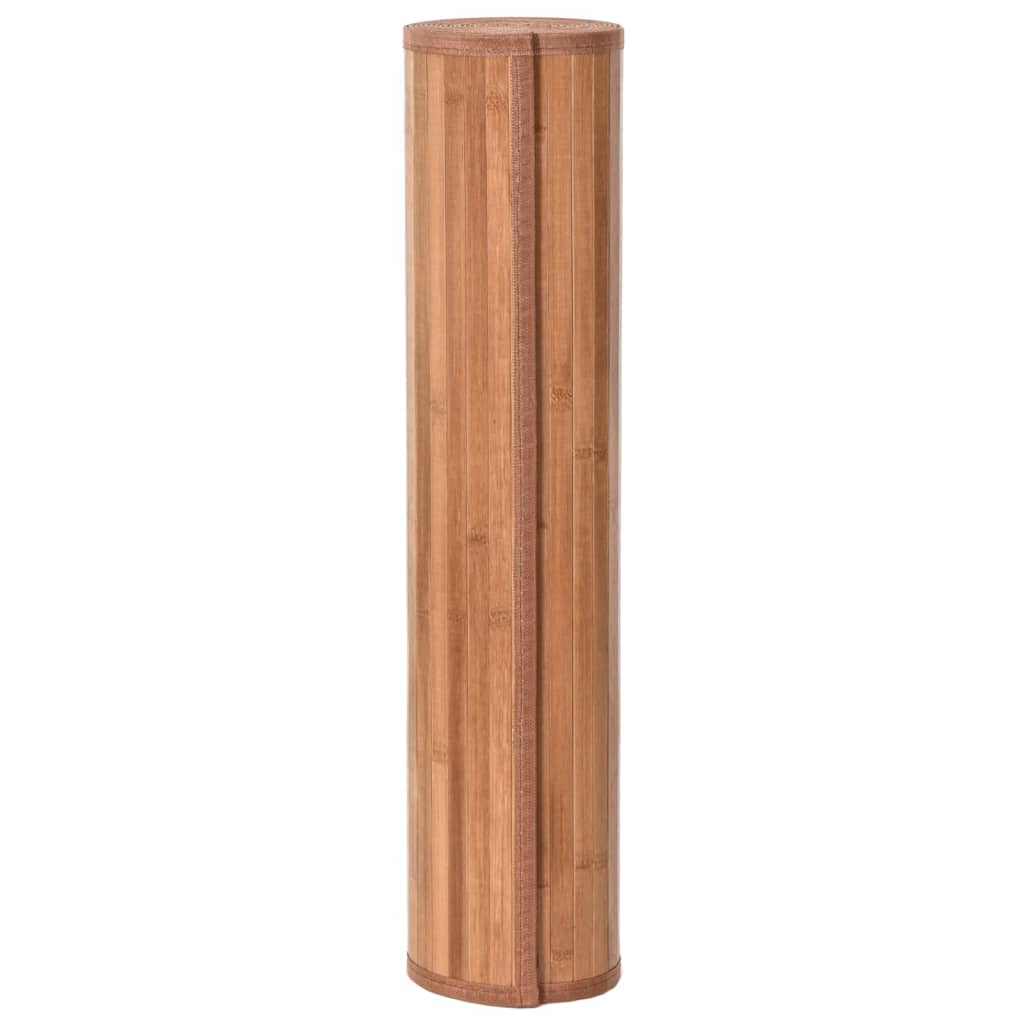 vidaXL paklājs, taisnstūra forma, dabīga krāsa, 60x1000 cm, bambuss
