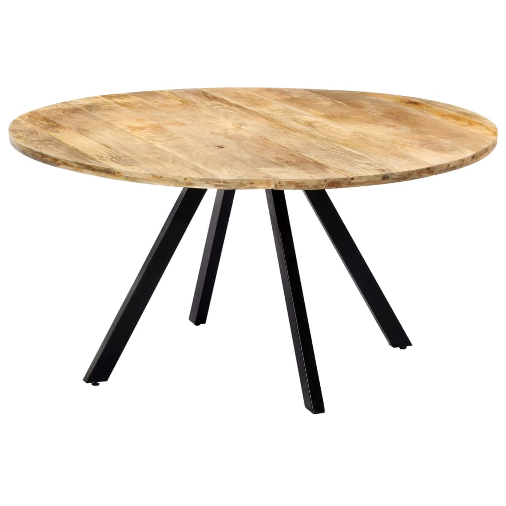 vidaXL virtuves galds, 150x73 cm, mango masīvkoks