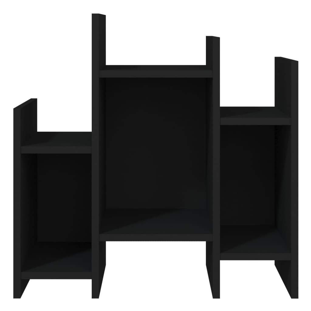 vidaXL skapītis, melns, 60x26x60 cm, skaidu plāksne