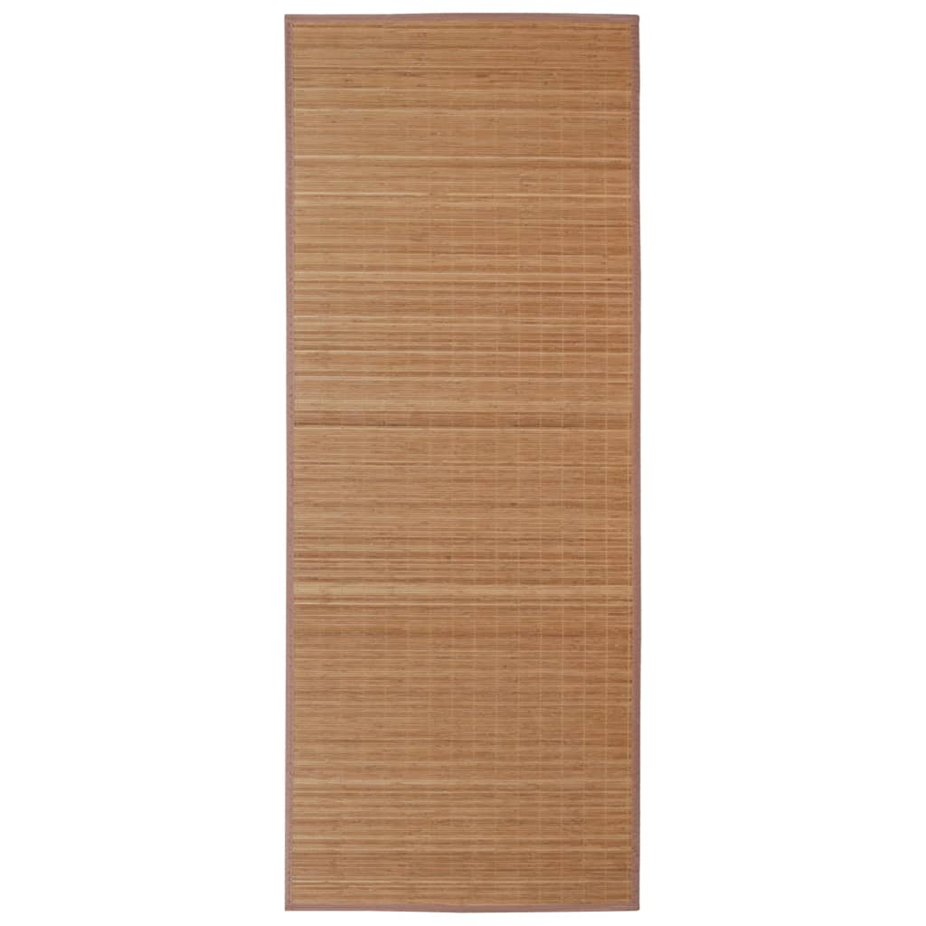Paklājs, taisnstūra, brūns bambuss, 120x180 cm