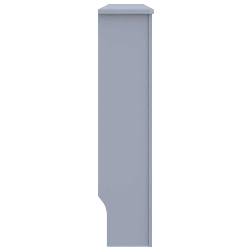 vidaXL radiatora pārsegs, antracītpelēks, 152x19x81,5 cm, MDF
