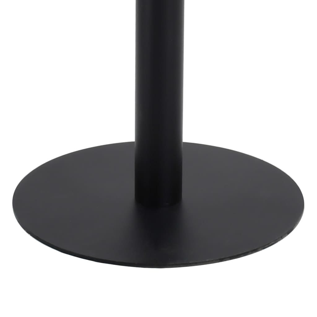 vidaXL bistro galds, gaiši brūns, 80x80 cm, MDF