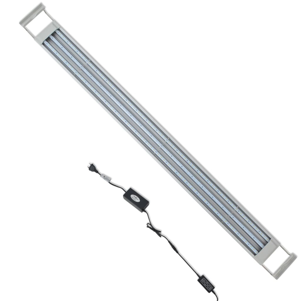 vidaXL LED akvārija lampa, 120-130 cm, alumīnijs, IP67