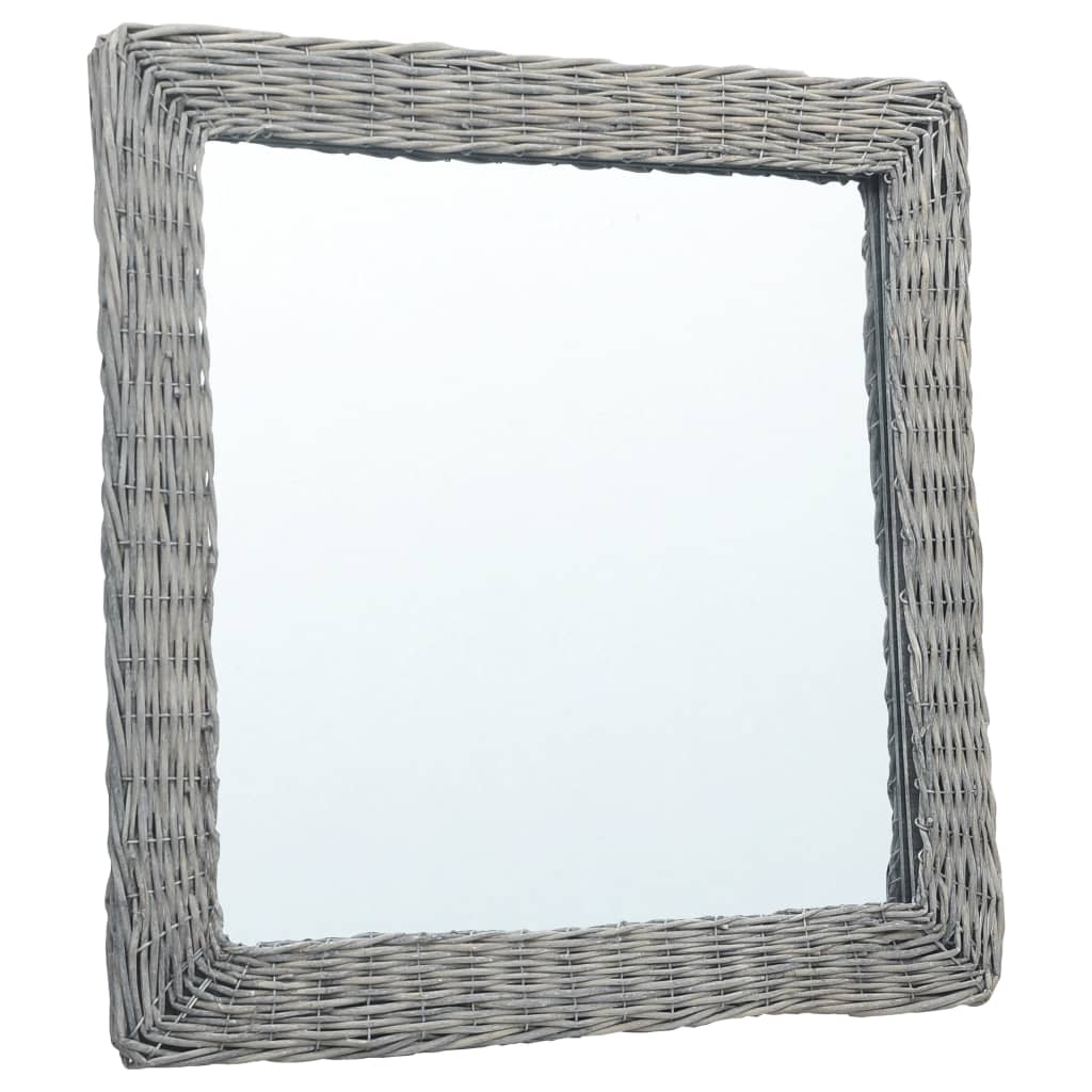 vidaXL spogulis, 60x60 cm, pīts
