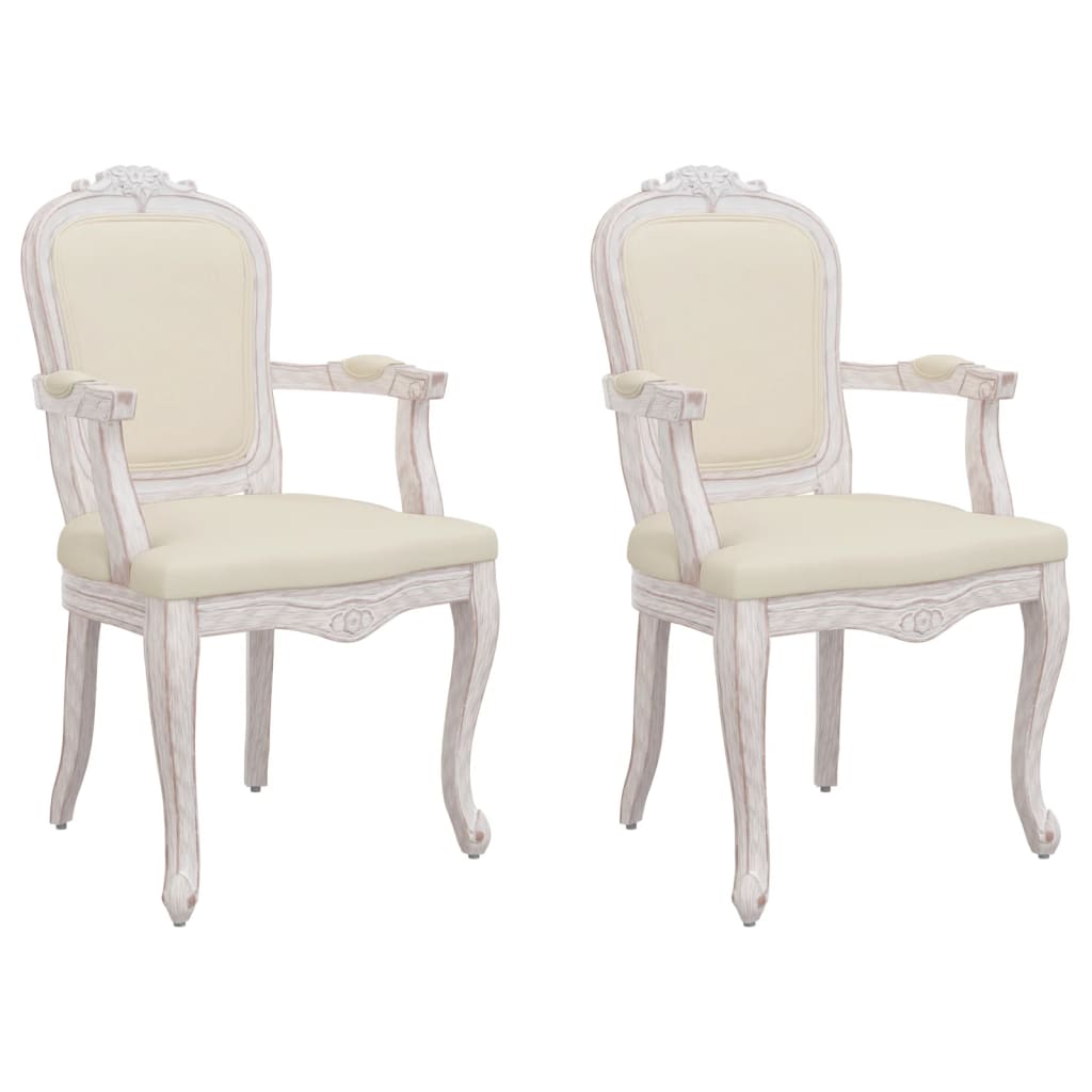 vidaXL virtuves krēsli, 2 gab., 62x59,5x100,5 cm, lins