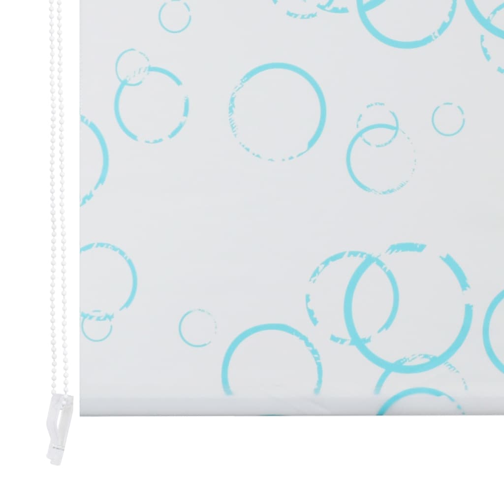 vidaXL rullo žalūzija dušai, 100x240 cm, burbuļu dizains