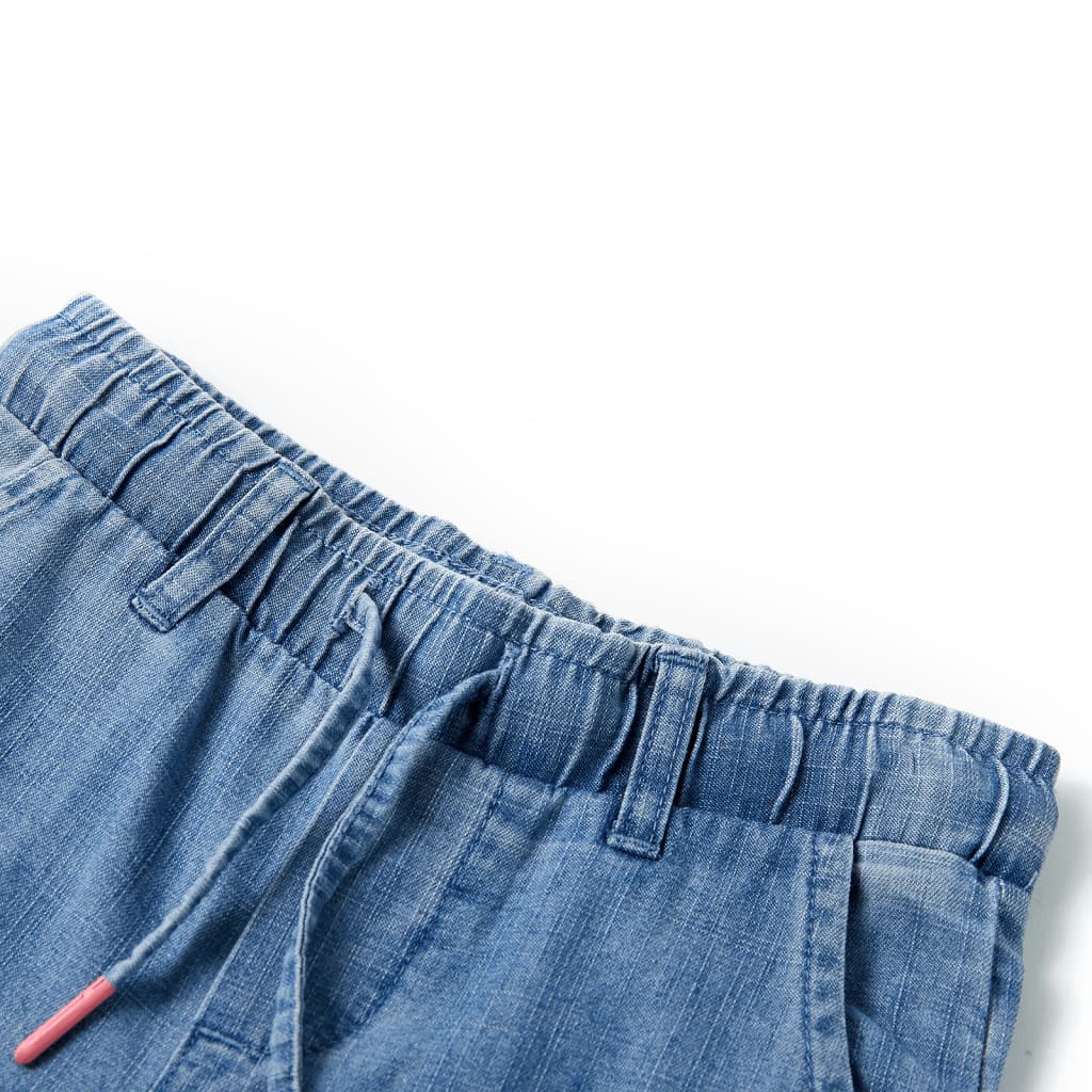 Bērnu bikses, džinsa zilas, 92