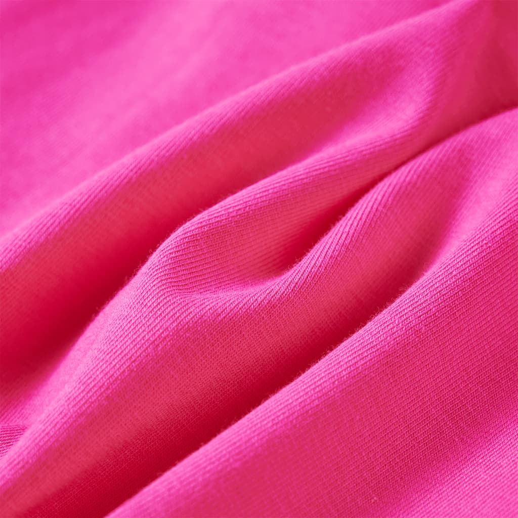 Bērnu krekls ar garām piedurknēm, tumši rozā, 92
