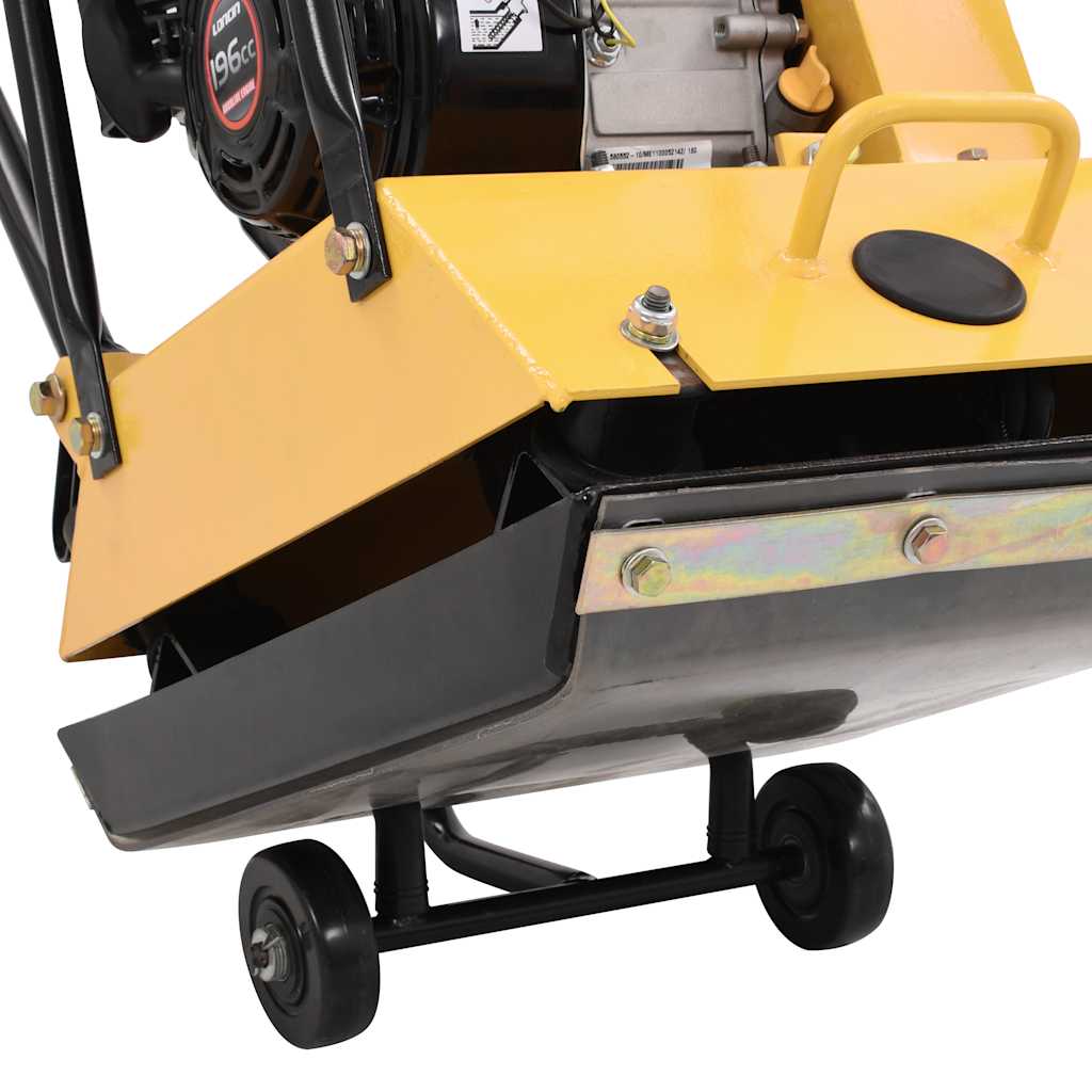 vidaXL vibroplate, 196 CC, 85 kg, 15,5 Kn
