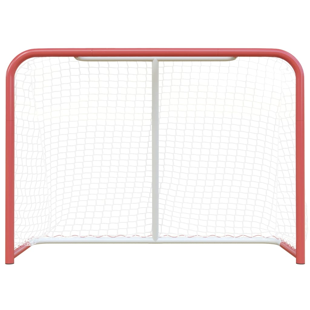 vidaXL hokeja vārti ar tīklu, 153x60x118 cm, tērauds, poliesters