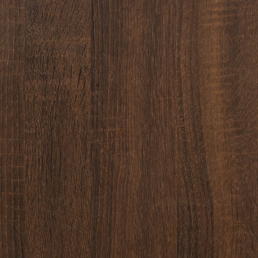 vidaXL galdiņš, brūna ozolkoka, 40x30x75 cm, inženierijas koks