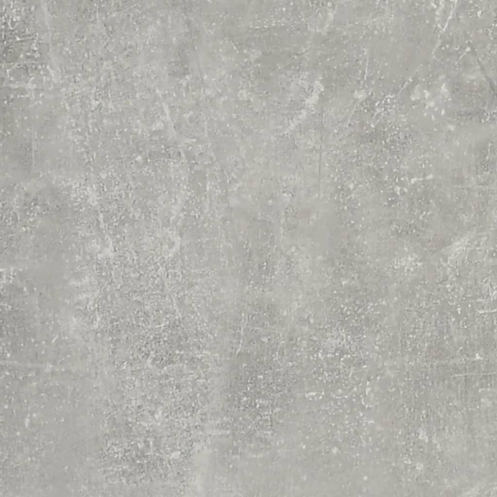 vidaXL naktsskapītis, betona pelēks, 40x35x50 cm