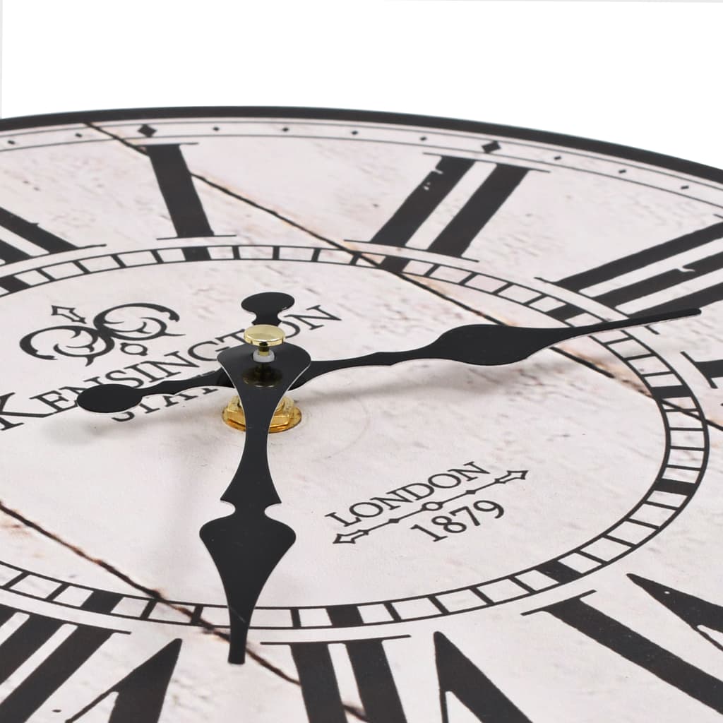 vidaXL vintāžas sienas pulkstenis, Londona, 30 cm